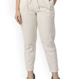 Neelokurti Women Mid Rise Trousers-image-46