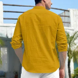 ZBIO Men Thread Work Kurta image 4