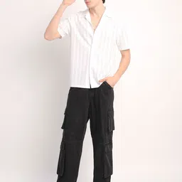 Voroxy Men Relaxed Opaque Casual Shirt image 5