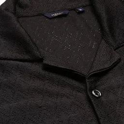 SHOWOFFFF Men Standard Semi Sheer Casual Shirt image 4