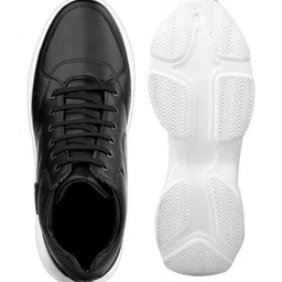 Bxxy Men Height increasing Casual Lace-up Ankle Platform Heel Boots image 3