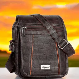 bagneeds Unisex Textured Messenger Bag-picture-13