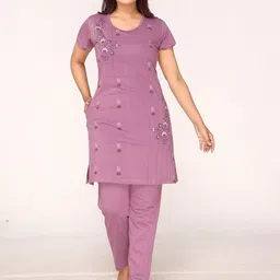 CLINT Women Printed Night suit-image-62