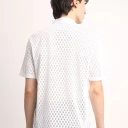 Voroxy Men Relaxed Semi Sheer Casual Shirt image 4