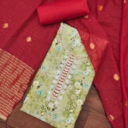 KIMISHA Printed Unstitched Dress Material-picture-27