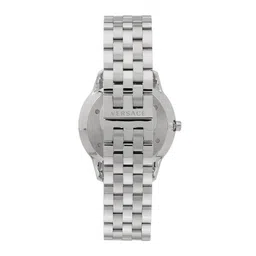 Versace Men Dial & Stainless Steel Bracelet Style Straps Analogue Date Aperture Watch VE2C01225 image 3