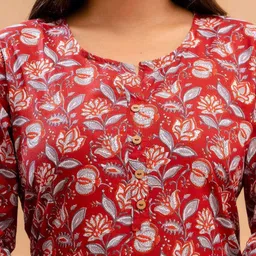 Rangun Floral Print Top image 2