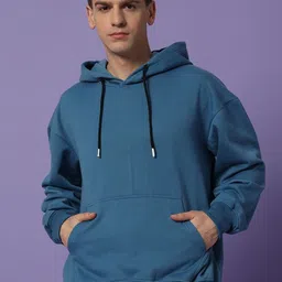 Mast & Harbour Men Hooded OverSized Sweatshirt-picture-32