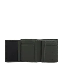 Da Milano Men Typography Printed Leather Two Fold Wallet image 3