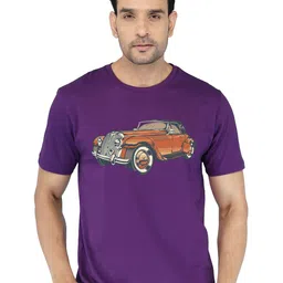 NOBLE HUSTLE Graphic Printed Round Neck Short Sleeves Pure Cotton T-shirt-picture-20