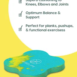 WiseLife 2-Pcs Knee & Elbow Cushion Pad Extra Cushion, Professional Grip Accessories image 5