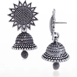 Sangria Silver-Plated Alloy Earrings image 3