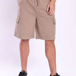 Bene Kleed Men Baggy Mid-Rise Cotton Cargo Shorts-picture-26