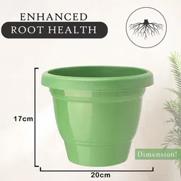 Kuber Industries Pack Of 3 Green Planters image 5