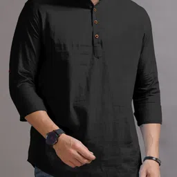 ZELINCO Men Thread Work Kurta-picture-15