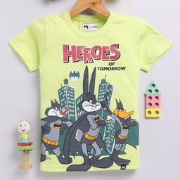 YK X Minute Mirth Boys Looney Tunes Graphic Printed Pure Cotton T-shirt-picture-27