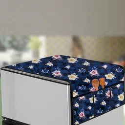 The Furnishing Tree Blue Plastic Refrigerator Cover-picture-37