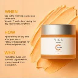 VINR Super Bright 10% Vitamin C Moisturizer Cream - 50 g image 4