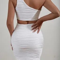 StyleCast One Shoulder Bodycon Mini Dress image 4