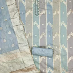 VARNI FABRICS Unstitched Dress Material image 3