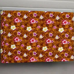 Stylista Orange Solid Waterproof Air Conditioner Covers image 2