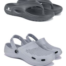 PENNEN Pack Of 2 Clogs & Thong Flip-Flops-picture-5