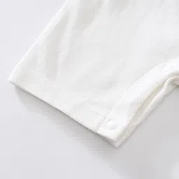 StyleCast Infant Boys Blue Shirt Collar Pure Cotton Rompers image 5