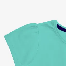 x2o Girls Set-2 Pink& Green Printed T-shirt image 3