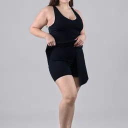 Keepfit Round NeckSwimwear With Attached Shorts image 4