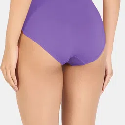 HRX by Hrithik Roshan Pack Of 2 Anti Bacterial High-Rise Hipster Briefs image 3