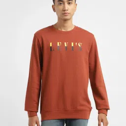 levi's Men's Brand Logo Crew Neck Sweatshirt-picture-19