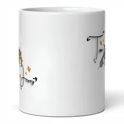 Mr UVD White Ceramic Cup image 4