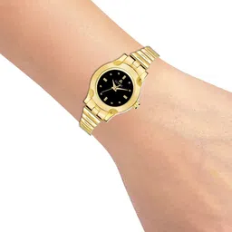 Aglance Women Embellished Dial & Bracelet Style Straps Analogue Watch New692_8019Ym02-picture-18
