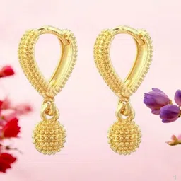 SHREE KRISHNA SHOPPING Gold-Plated Brass Earrings-picture-26