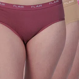 SHYAM SONS FLAIR Women Pack Of 3 Solid Mid-Rise Hipster Briefs-picture-27