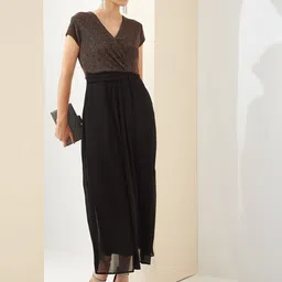 Latin Quarters A-Line Maxi Dress image 4