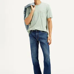 Levis Men Slim Fit Mid-Rise Light Fade Stretchable Jeans image 3