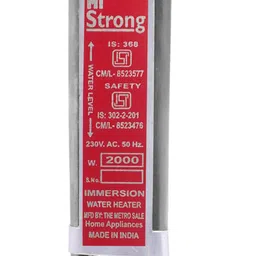 mi strong ISI Mark Shock-proof & water-proof MSCR Brass 2000 W Shock Proof Immersion Heater Rod-picture-32