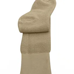 MUKHAKSH Unisex Beige Socks image 2