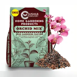 SUSHILA AGROFERT Brown 100% Natural Orchid Potting Mix Garden Accessories - 5 Kg-image-29