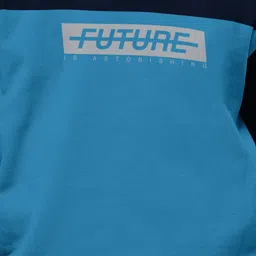 HELLCAT Boys Pack Of 2 Green Colourblocked Hooded Sweatshirt image 2