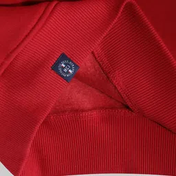 Monte Carlo Boys Red & Grey Melange Colourblocked Sweatshirt image 5