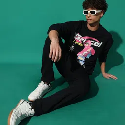 GRIFFEL Men Printed Sweatshirt image 2