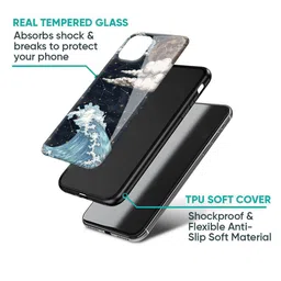 QRIOH High Tides Quirky Printed Samsung Galaxy S23 FE 5G Silicone Back Case image 3