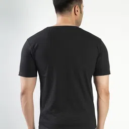 John Peters Typography Printed Round Neck Bio Finish T-shirt image 5