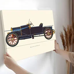 Art Street Off White & Beige Single Piece Canvas Wall Paintings-picture-22