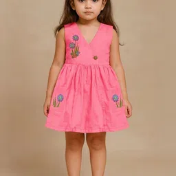 SARDAR DRESSES Floral Embroidered A-Line Dress-picture-54