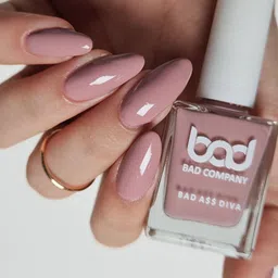 BAD COMPANY Set Of 3 No Toxin Nail Lacquer Nail Polish - 3.3 ml Each- Shade- 57- 96- 74 image 3