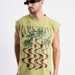 Bene Kleed Men Floral Printed Extended Sleeves Pockets T-shirt-picture-5