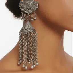 TAG 7 Set Of 2 Pearls Beaded Dome Shaped Jhumkas image 3